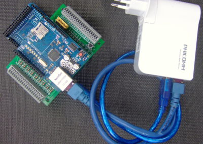 Homeduino …der universelle LAN/WLAN-Arduino für die Hausautomation mit I/O-Shield 1.0