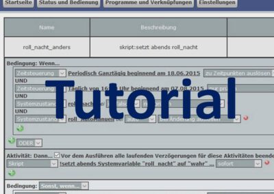 Tutorial: So funktioniert die Homematic WebUI-Logik