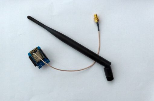Leistungsfähige externe Antenne für WLAN-Module wie ESP8266,  WeMos ...
