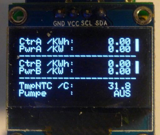 OLED-Display-Shield  128x64 für den WeMos mini d1 – Bild 3