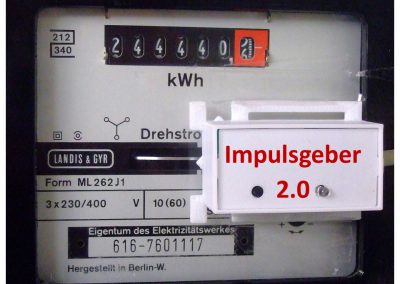 Intelligenter Impulsgeber 2.1 mit S0-Schnittstelle für konventionelle Stromzähler