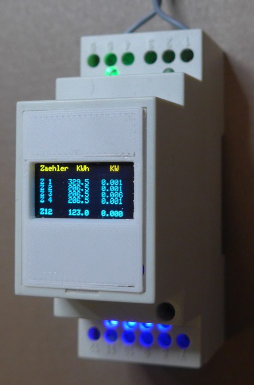 PULSECOUNTER-Hutschiene