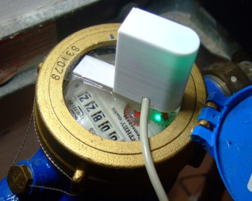 Intelligenter IMPULSGEBER-W mit S0-Schnittstelle für konventionelle Wasserzähler