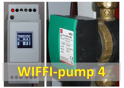 WIFFI-pump-4 …energiesparende Steuerung der Zirkulationspumpe und Heizungsüberwachung