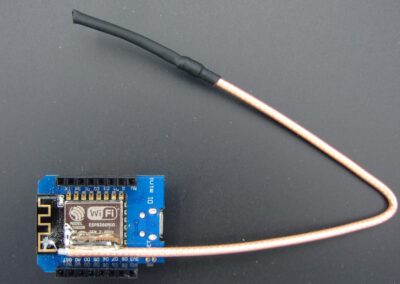 Verbesserte  WLAN-Konnektivität mit externen Antennen für WIFFI, WEATHERMAN und andere Module mit ESP8266