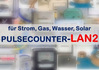PULSECOUNTER-LAN2 …Verbräuche von Strom, Gas und Wasser komfortabel messen