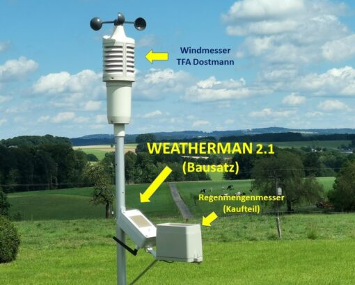 WEATHERMAN 2.1 ...die ideale Wetterstation für die Hausautomation